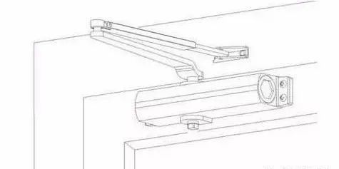 弱电工程闭门器五种安装方法-第1张图片-深圳弱电安装公司|深圳弱电安装工程|深圳弱电系统集成-【众番科技】