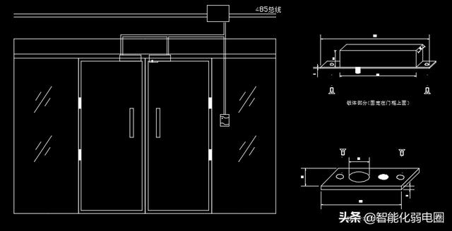 门禁系统基础知识要点，门禁系统安装系统图、大样图，值得收藏-第16张图片-深圳弱电安装公司|深圳弱电安装工程|深圳弱电系统集成-【众番科技】