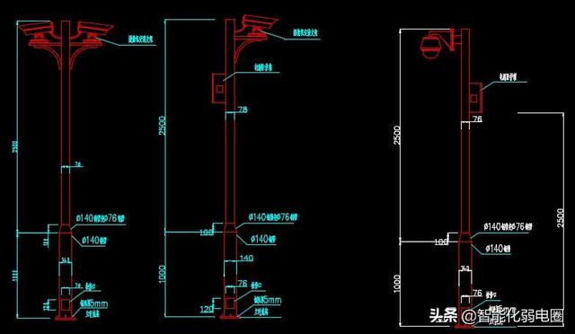 一套实用的智能化弱电系统大样图，可以作为弱电项目CAD设计素材-第1张图片-深圳弱电安装公司|深圳弱电安装工程|深圳弱电系统集成-【众番科技】