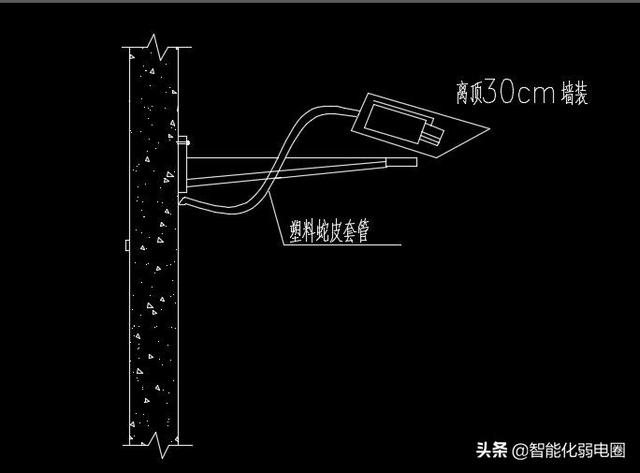 一套实用的智能化弱电系统大样图，可以作为弱电项目CAD设计素材-第4张图片-深圳弱电安装公司|深圳弱电安装工程|深圳弱电系统集成-【众番科技】