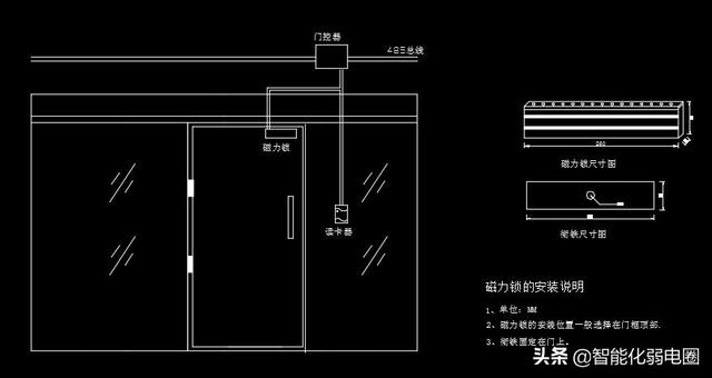 一套实用的智能化弱电系统大样图，可以作为弱电项目CAD设计素材-第12张图片-深圳弱电安装公司|深圳弱电安装工程|深圳弱电系统集成-【众番科技】