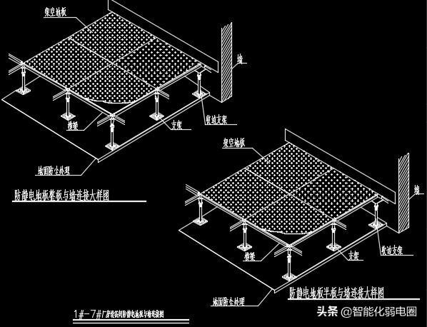 一套实用的智能化弱电系统大样图，可以作为弱电项目CAD设计素材-第16张图片-深圳弱电安装公司|深圳弱电安装工程|深圳弱电系统集成-【众番科技】