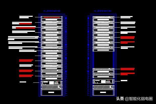 一套实用的智能化弱电系统大样图，可以作为弱电项目CAD设计素材-第29张图片-深圳弱电安装公司|深圳弱电安装工程|深圳弱电系统集成-【众番科技】