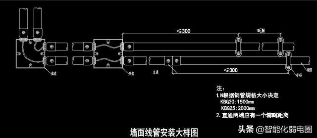 一套实用的智能化弱电系统大样图，可以作为弱电项目CAD设计素材-第36张图片-深圳弱电安装公司|深圳弱电安装工程|深圳弱电系统集成-【众番科技】