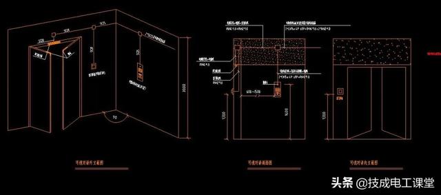 一套非常详细的弱电CAD系统图及大样图，收藏-第34张图片-深圳弱电安装公司|深圳弱电安装工程|深圳弱电系统集成-【众番科技】