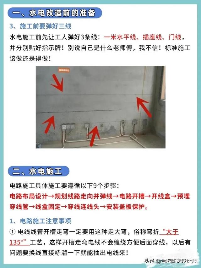 装修最全的水电改造，防水攻略，看完觉得真的懂了很多-第14张图片-深圳弱电安装公司|深圳弱电安装工程|深圳弱电系统集成-【众番科技】