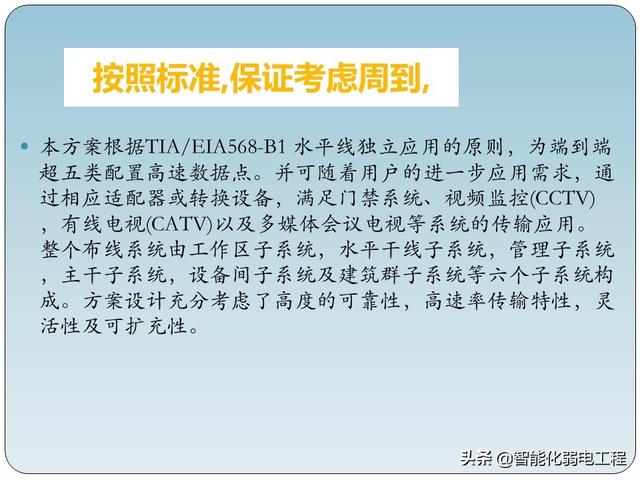 非常全的智能化弱电工程综合布线系统基础知识-第26张图片-深圳弱电安装公司|深圳弱电安装工程|深圳弱电系统集成-【众番科技】